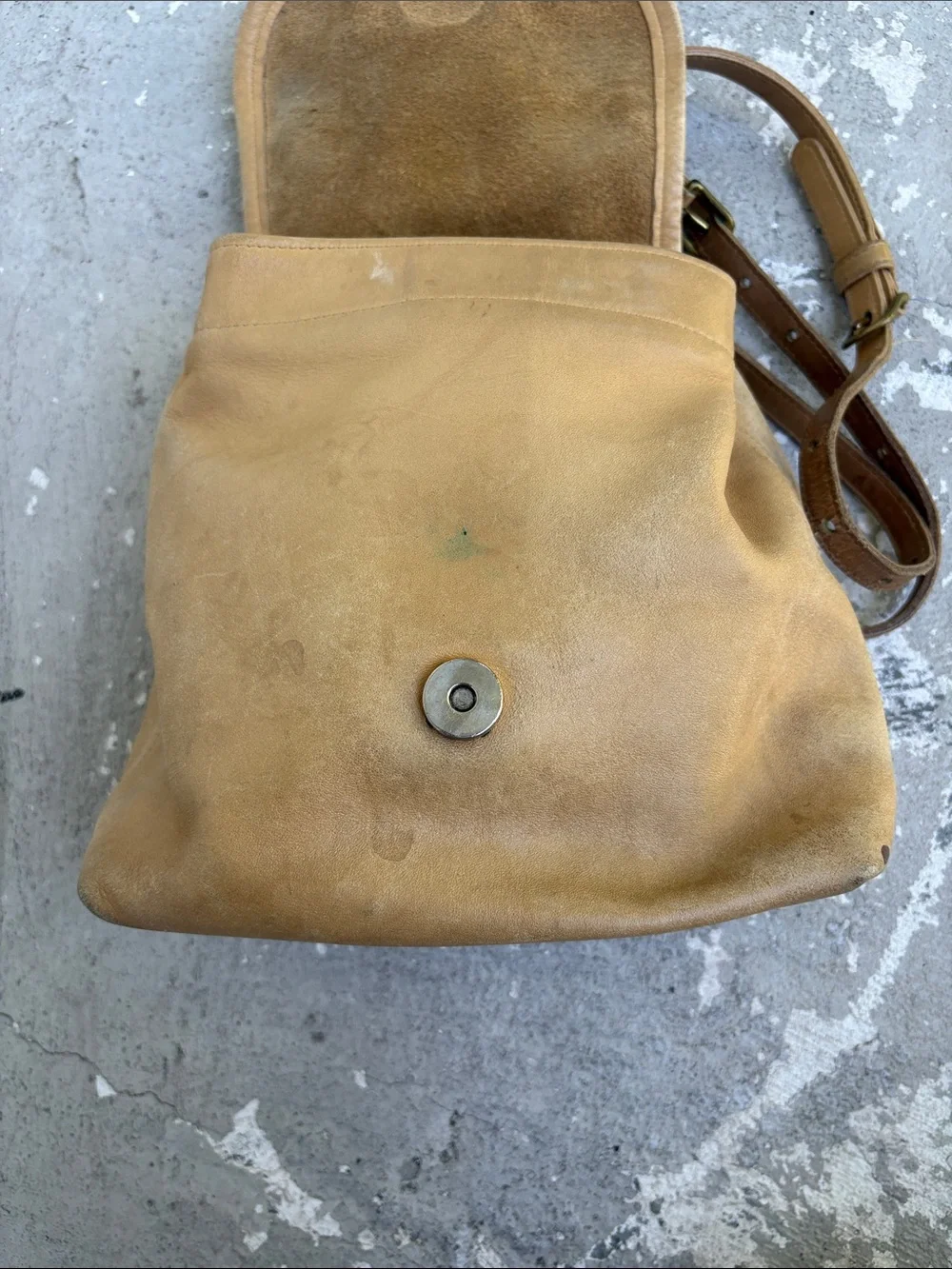 Vintage coach mini backpack